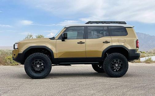 Beige 2024 Toyota Land Cruiser First Edition