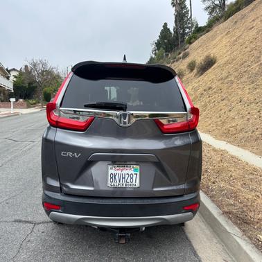Gray 2019 Honda CR-V EX-L