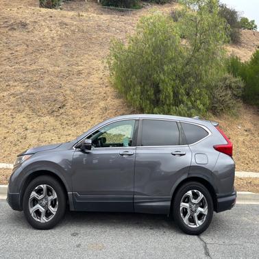 Gray 2019 Honda CR-V EX-L
