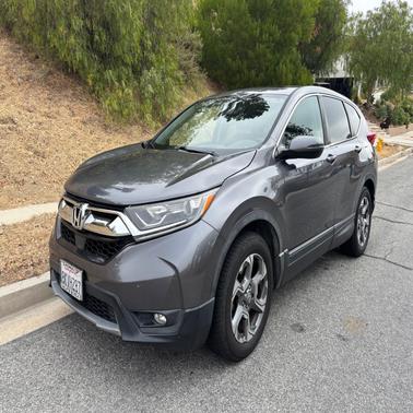 Gray 2019 Honda CR-V EX-L