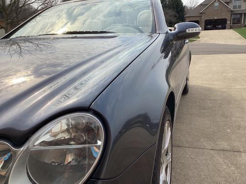 Gray 2008 Mercedes-Benz CLK-Class CLK 350