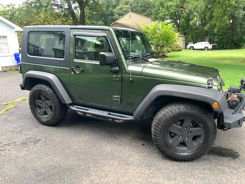 Green 2008 Jeep Wrangler X