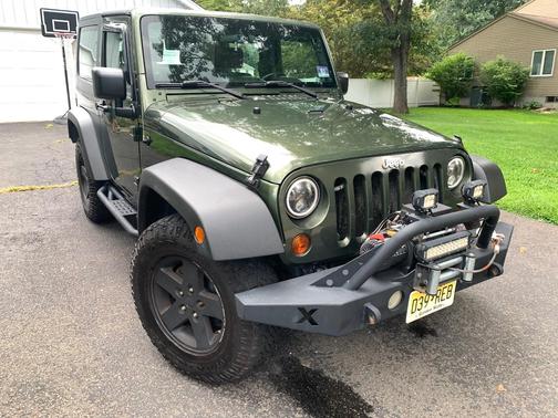 Green 2008 Jeep Wrangler X
