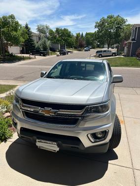 Silver 2018 Chevrolet Colorado LT