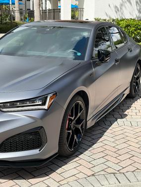 Gray 2023 Acura TLX Type S PMC Edition