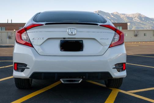 White 2020 Honda Civic Sport