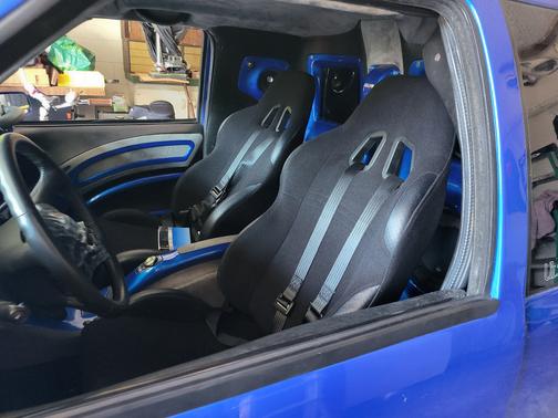Blue 2003 Chevrolet S-10 LS Extended Cab