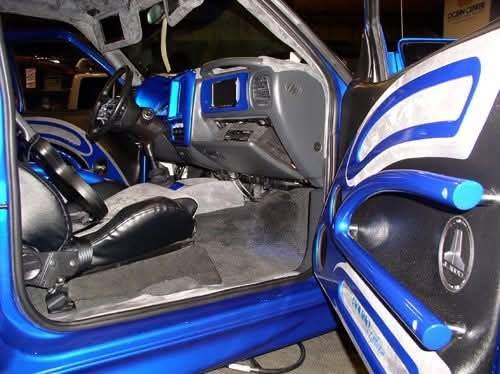 Blue 2003 Chevrolet S-10 LS Extended Cab