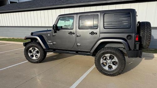 Gray 2018 Jeep Wrangler JK Unlimited Sahara