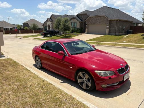 Red 2011 BMW 328 i