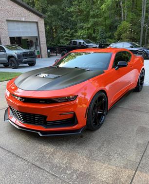 Orange 2021 Chevrolet Camaro 2SS