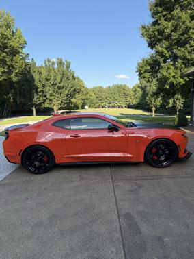 Orange 2021 Chevrolet Camaro 2SS