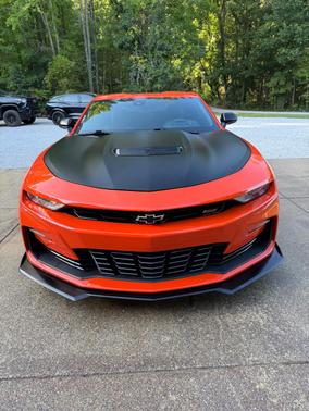 Orange 2021 Chevrolet Camaro 2SS