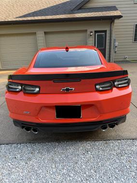 Orange 2021 Chevrolet Camaro 2SS