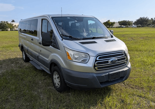 Silver 2016 Ford Transit-350 XLT