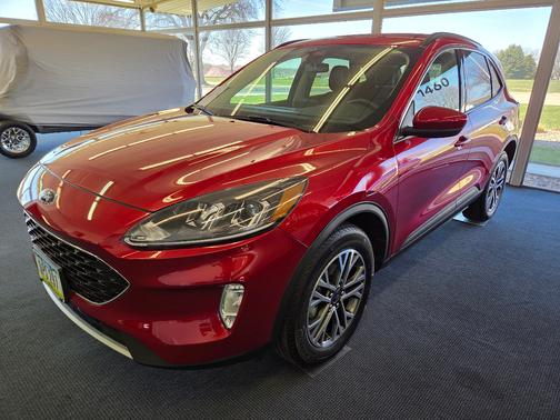 Red 2020 Ford Escape SEL