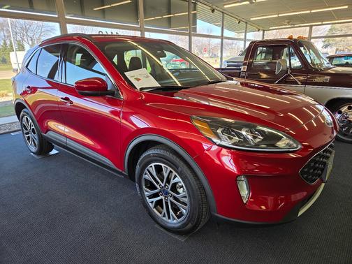 Red 2020 Ford Escape SEL