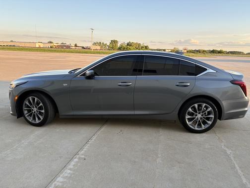 Gray 2020 Cadillac CT5 Premium Luxury RWD