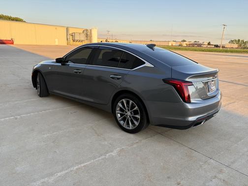 Gray 2020 Cadillac CT5 Premium Luxury RWD