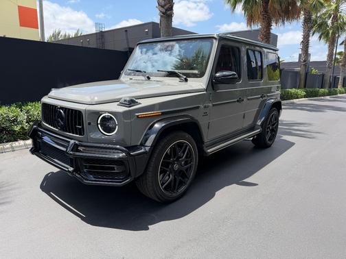 Gray 2021 Mercedes-Benz AMG G 63 Base