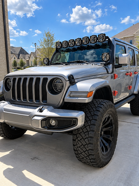 Gray 2021 Jeep Wrangler Unlimited Sahara High Altitude