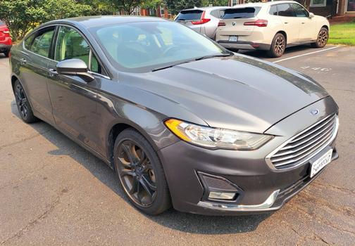 Gray 2020 Ford Fusion SE