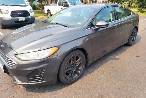 Gray 2020 Ford Fusion SE