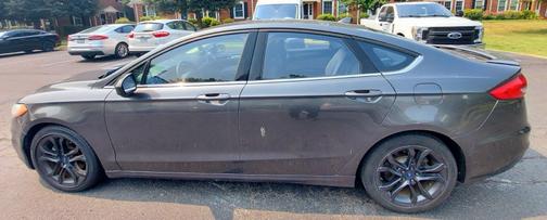 Gray 2020 Ford Fusion SE