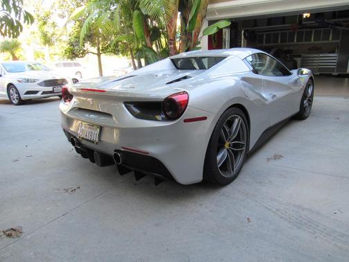 Silver 2018 Ferrari 488 Spider Base