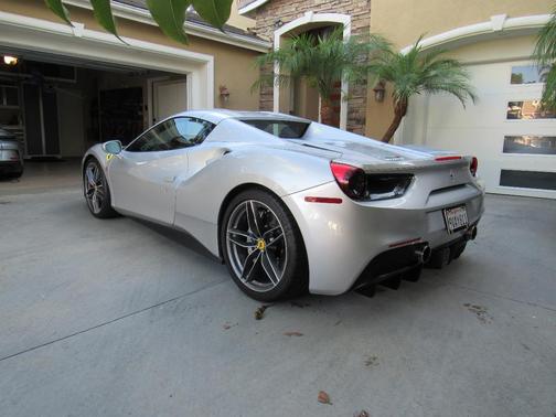 Silver 2018 Ferrari 488 Spider Base