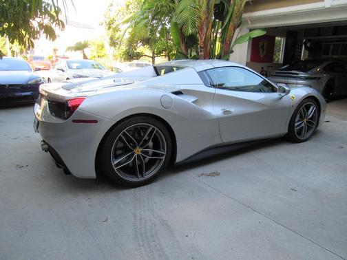 Silver 2018 Ferrari 488 Spider Base