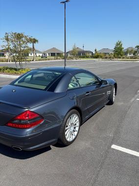 Beige 2008 Mercedes-Benz SL-Class SL550 Roadster