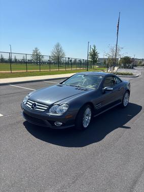 Beige 2008 Mercedes-Benz SL-Class SL550 Roadster