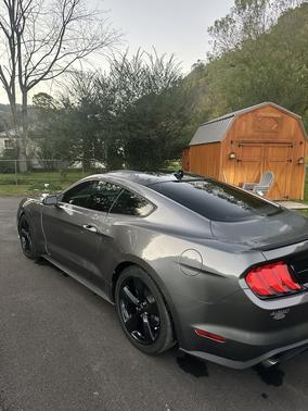 Gray 2022 Ford Mustang EcoBoost
