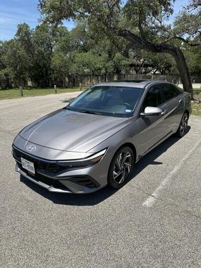 Silver 2024 Hyundai ELANTRA Limited