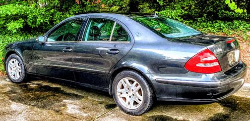 Gray 2003 Mercedes-Benz E-Class E320