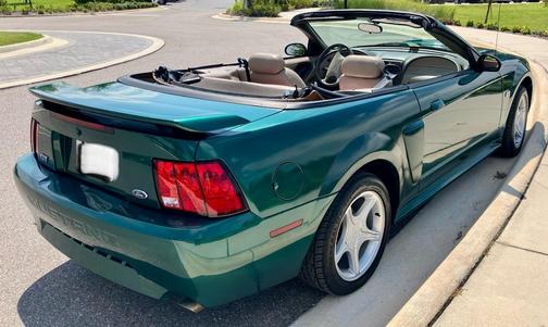 Green 2001 Ford Mustang GT