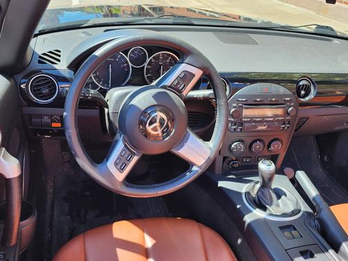 Blue 2008 Mazda MX-5 Miata Grand Touring