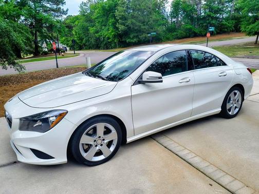 White 2016 Mercedes-Benz CLA-Class CLA 250