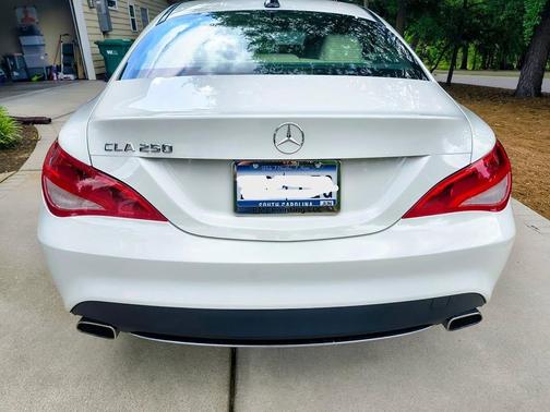 White 2016 Mercedes-Benz CLA-Class CLA 250