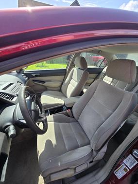 Red 2010 Honda Civic LX