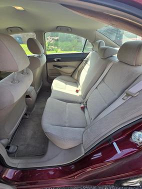 Red 2010 Honda Civic LX