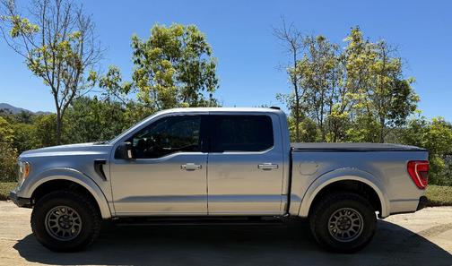 Silver 2021 Ford F-150 XLT