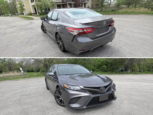 Gray 2018 Toyota Camry SE