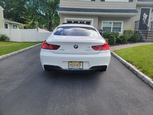 White 2015 BMW 650 Gran Coupe i xDrive