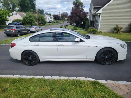 White 2015 BMW 650 Gran Coupe i xDrive