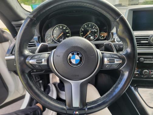 White 2015 BMW 650 Gran Coupe i xDrive
