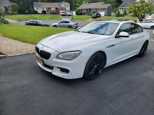 White 2015 BMW 650 Gran Coupe i xDrive