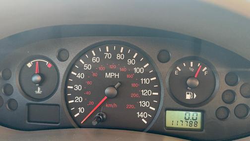Red 2005 Ford Focus ZX4 SE