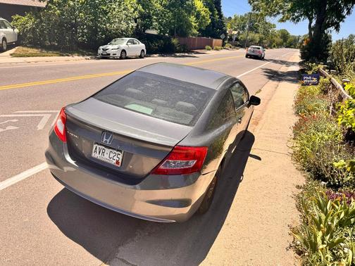 Gray 2012 Honda Civic LX